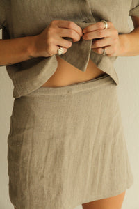 Capsule Skirt | Linen